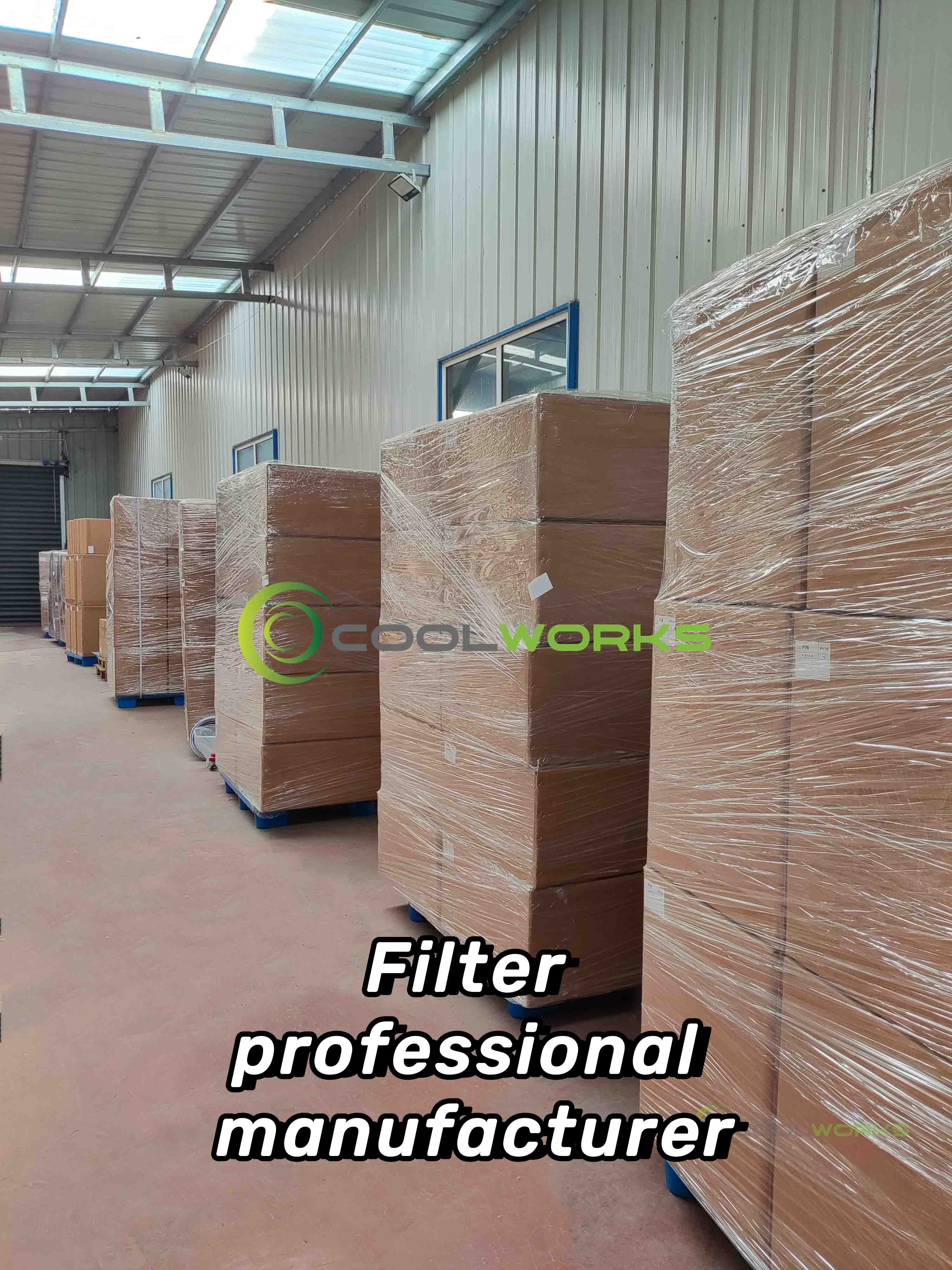 Coolworks specializes in the manufacture of screw air compressor filters.