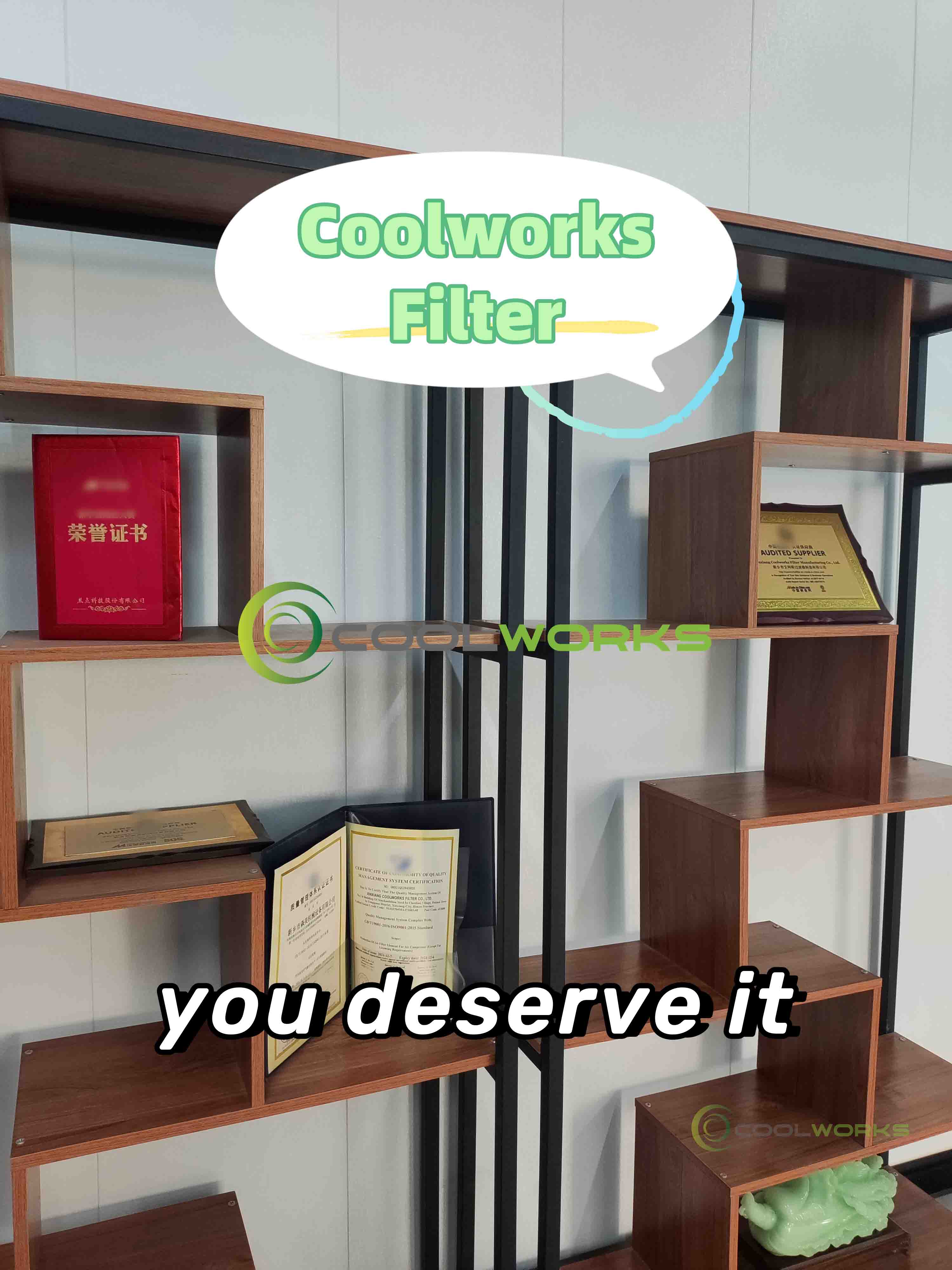  Screw air compressor filter, choose Coolworks!